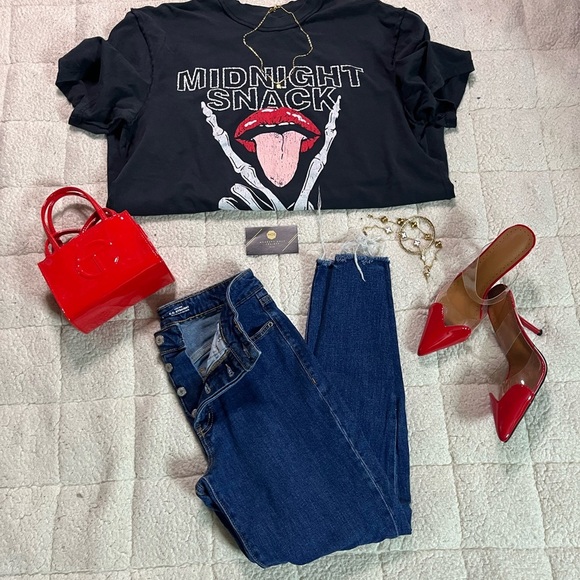 👖Women's Old Navy OG Straight Button-Fly Jeans - Picture 4 of 4